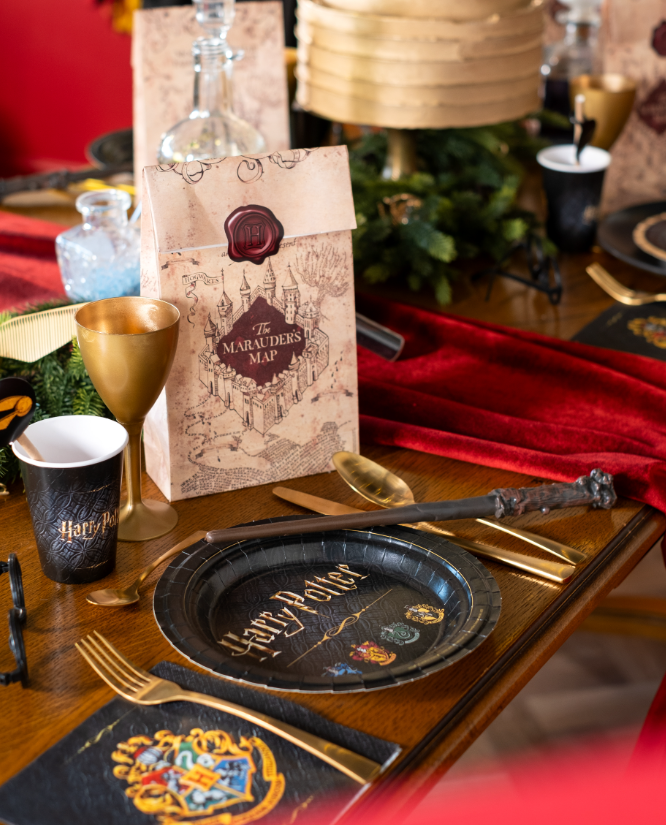 8 Assiettes en carton FSC® Harry Potter™ 23 cm