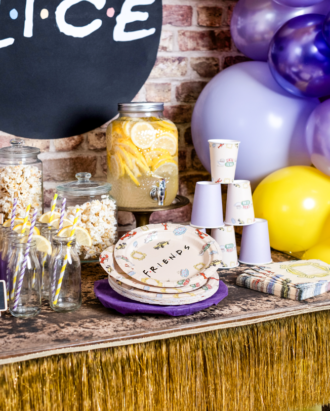 8 Assiettes en carton FSC® Friends™ 23 cm