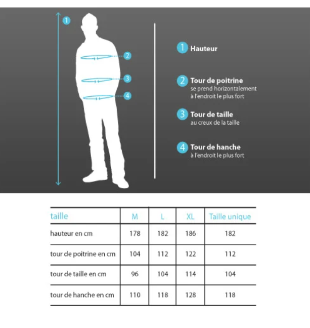 Déguisement Jogging Rétro Bleu Fluo Homme