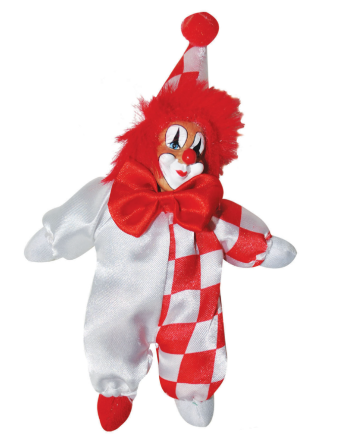 Clown porcelaine