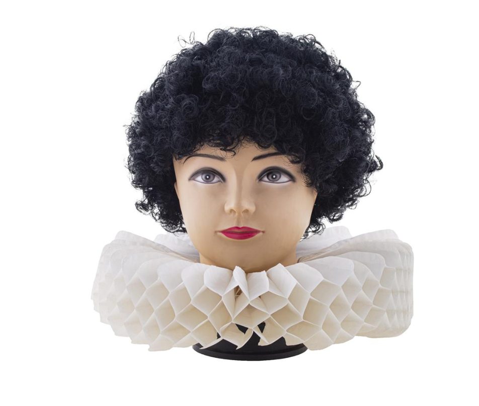 9.9) Collerette blanc // 64364