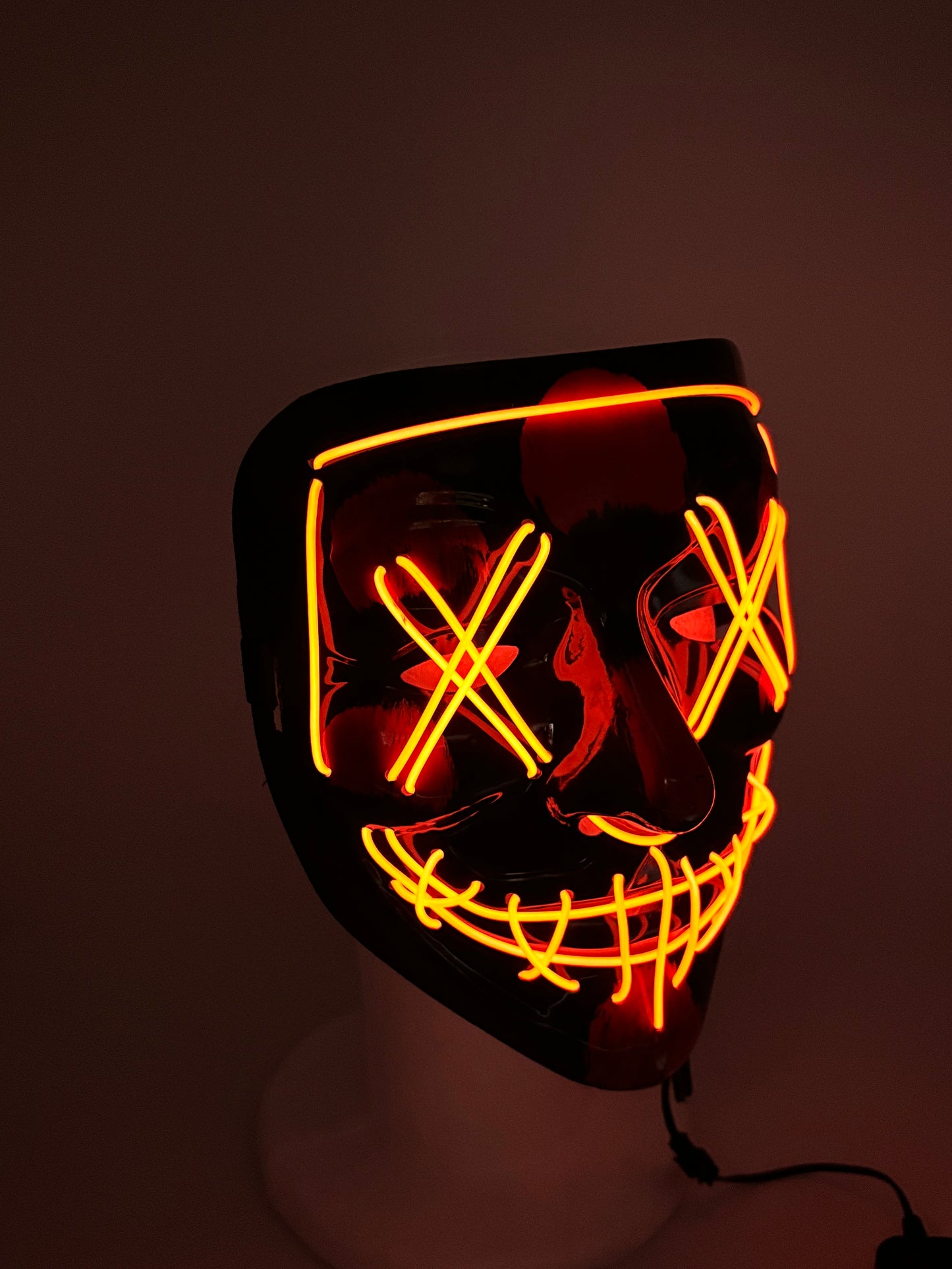 Masque avec lumière