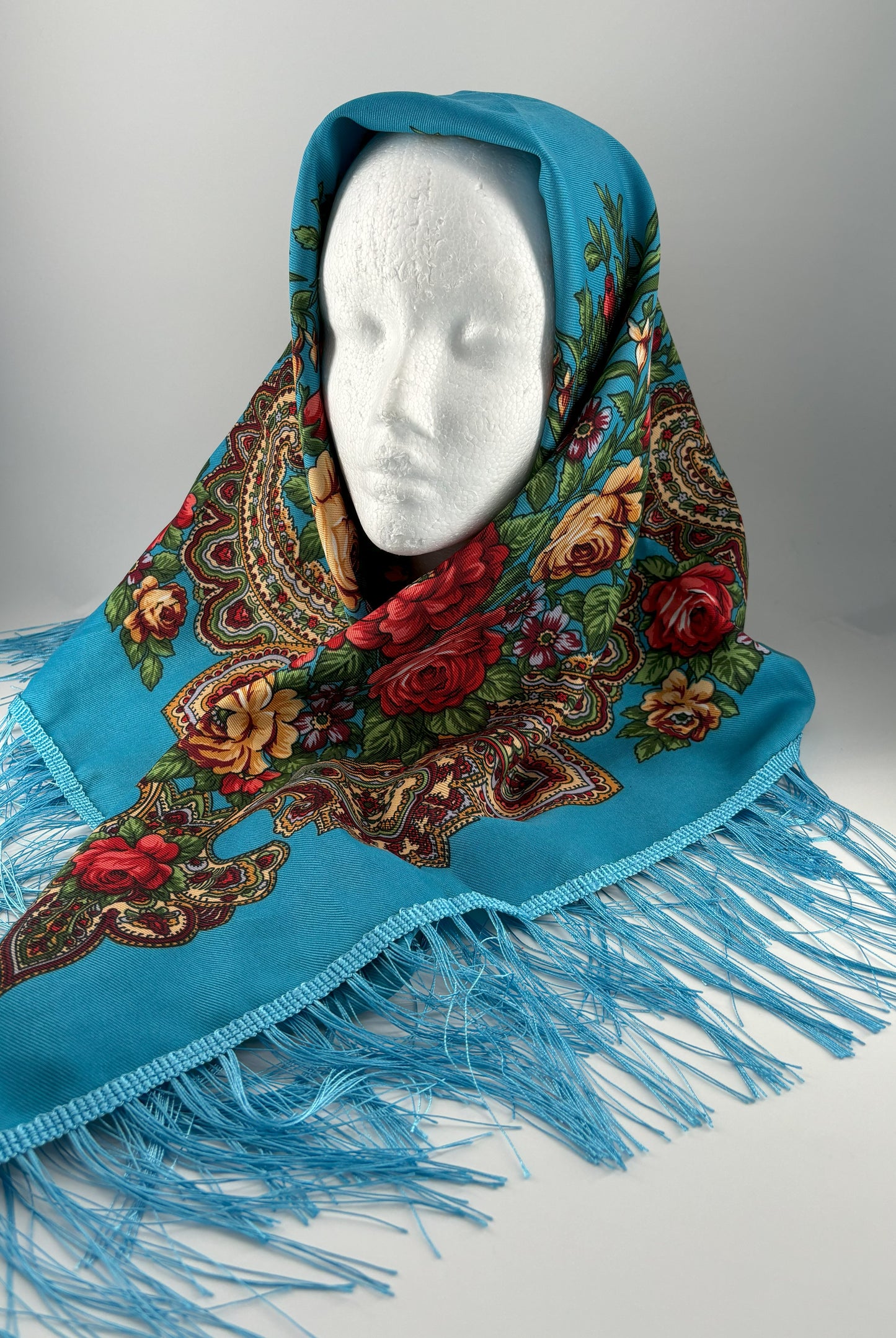 Foulard à franges