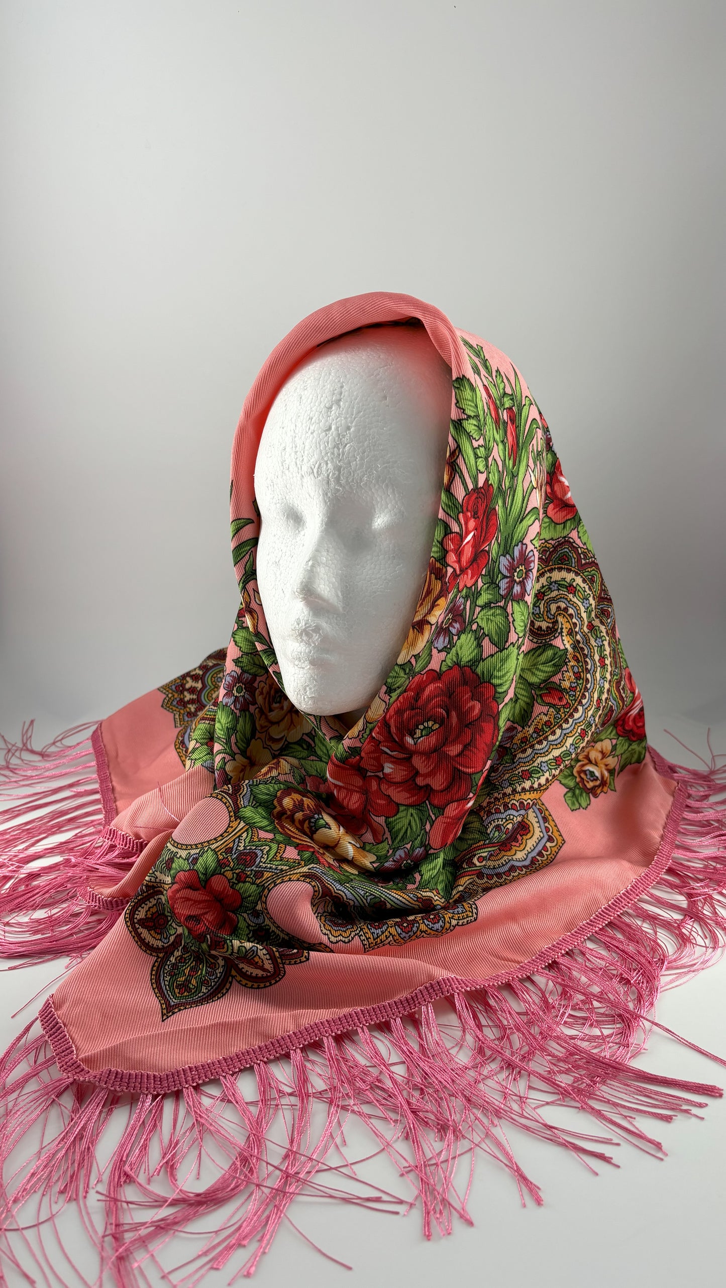 Foulard à franges