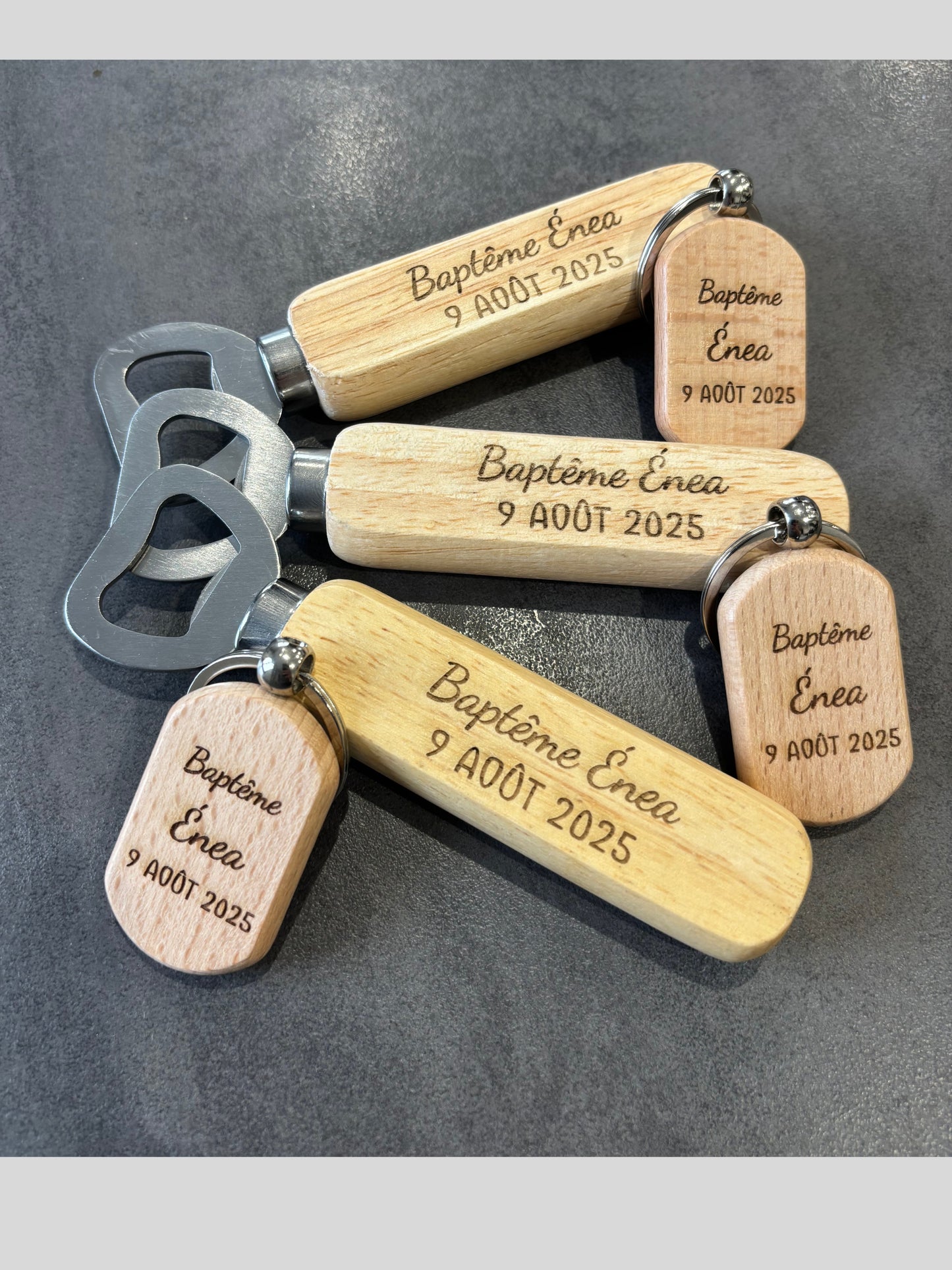 Ouvre bouteille et porte clé personnalisable