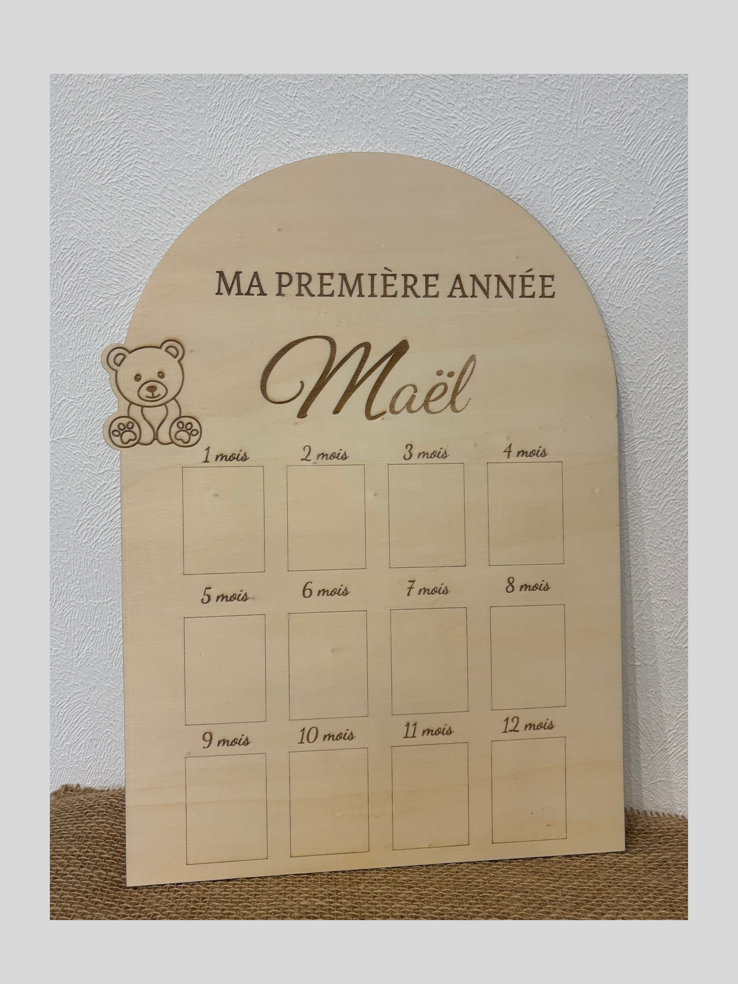 Tableau photos Ma première année