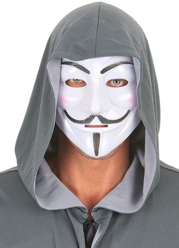 Masque anonyme adulte