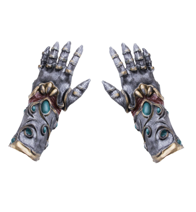 Gants guerrier en latex adulte