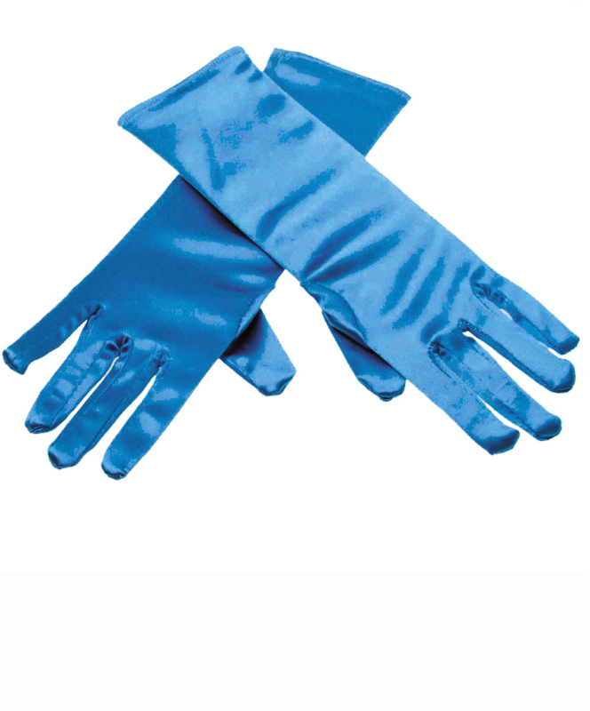 Gants princesse des glaces bleus enfant