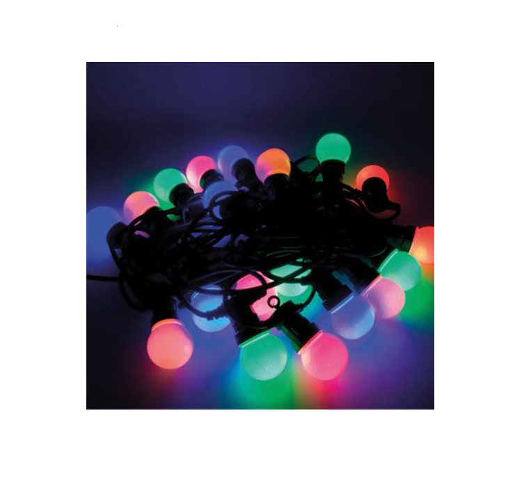 Lightchain 12,5 m avec 20 leds multicolores
