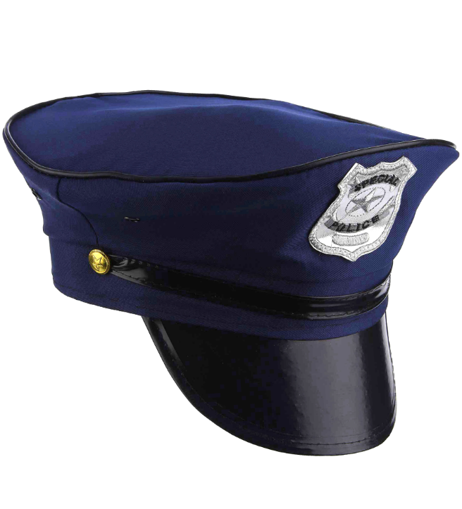 Casquette de policier adulte