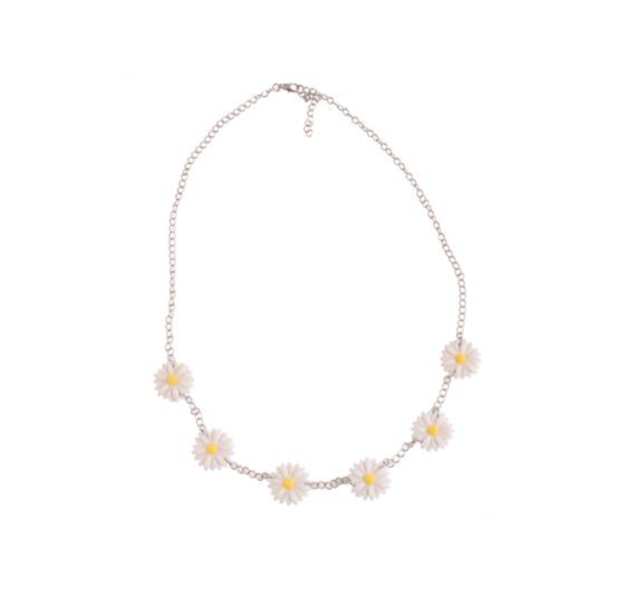 Collier avec fleurs