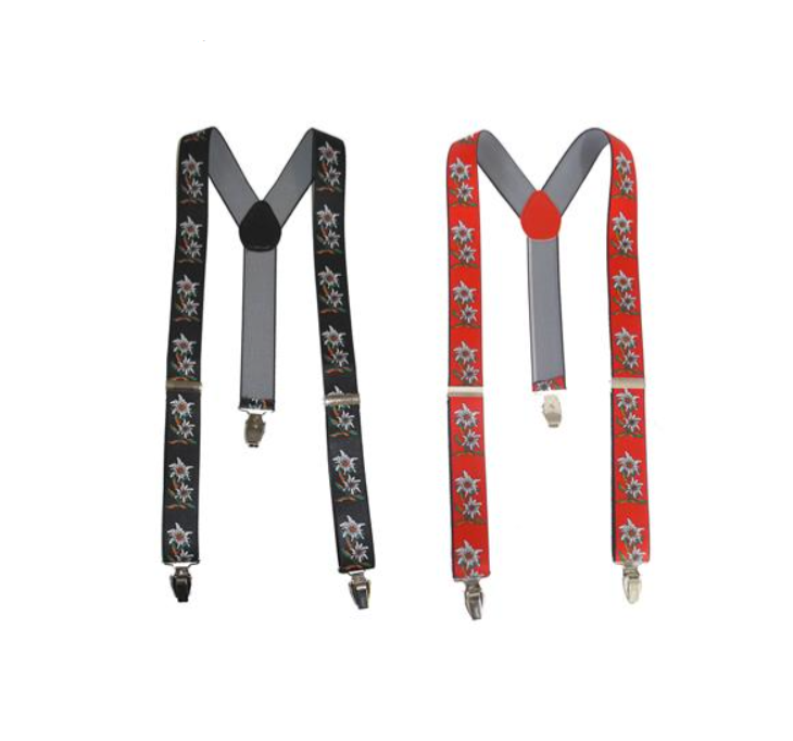 Bretelles Edelweiss 2 couleurs