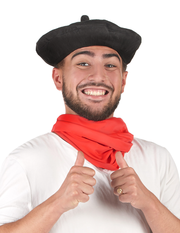 Béret traditionnel noir