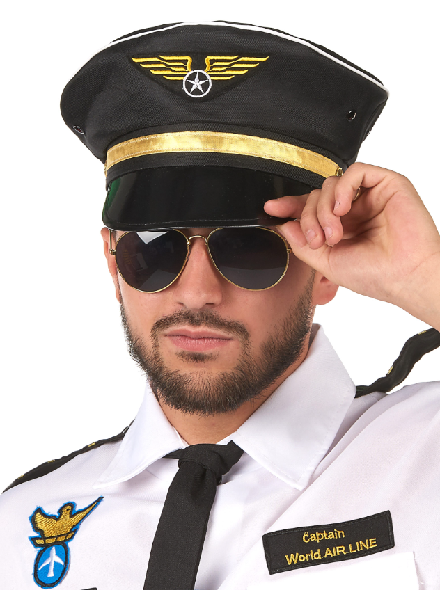 Casquette pilote adulte