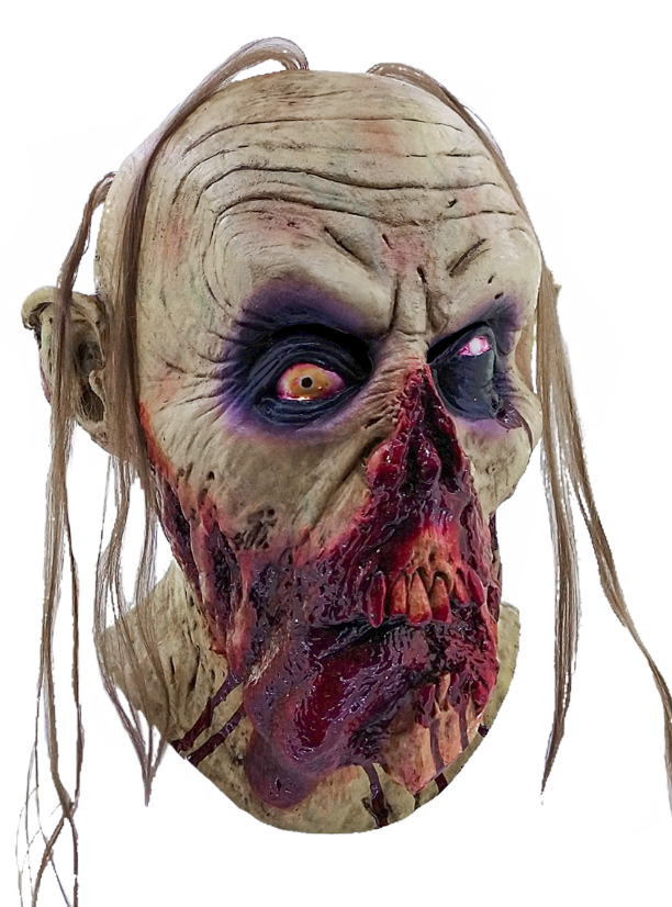 Masque zombie sanglant adulte Halloween
