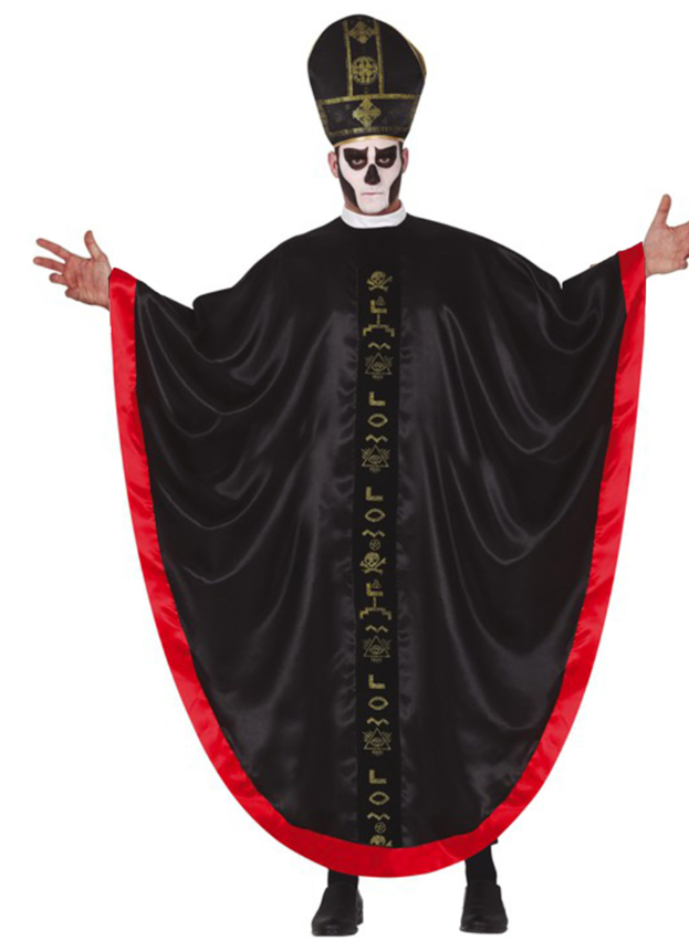 Déguisement cardinal satanique adulte