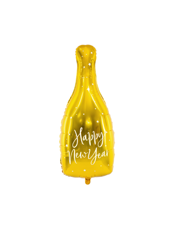 Ballon aluminium happy new year 32x82 cm