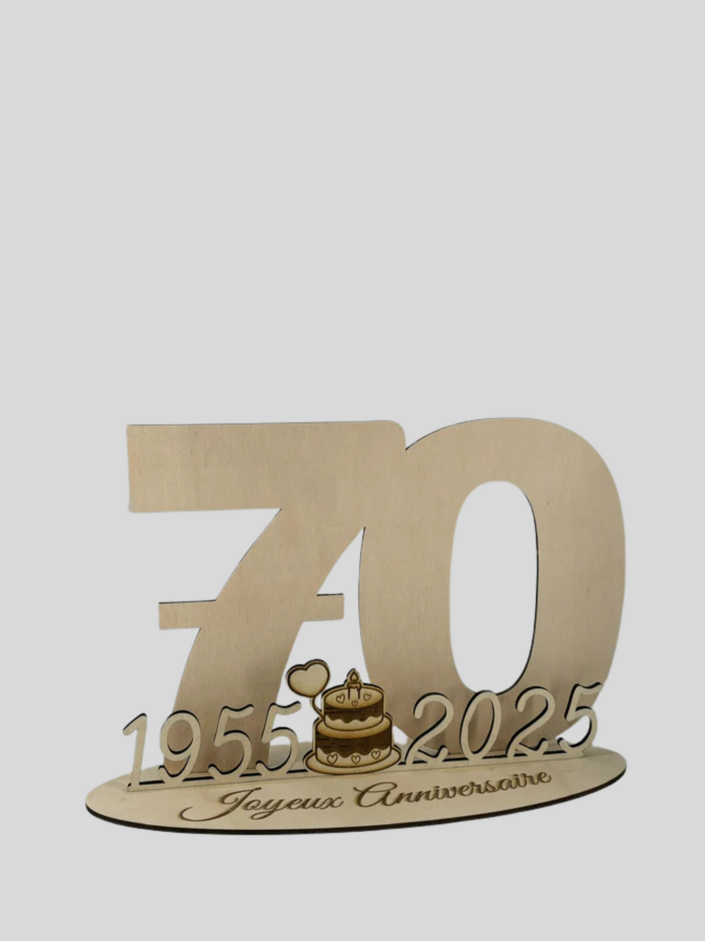 Cadeau anniversaire 70 ANS