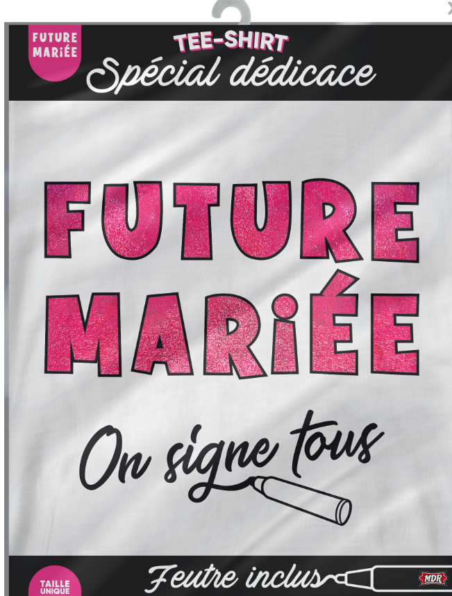 T-shirt Enterrement de vie de jeune fille