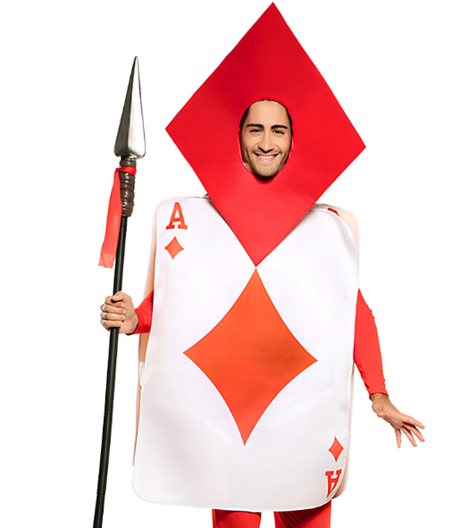 Déguisement As de carreau adulte