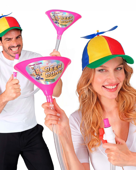 Entonnoir à bière rose