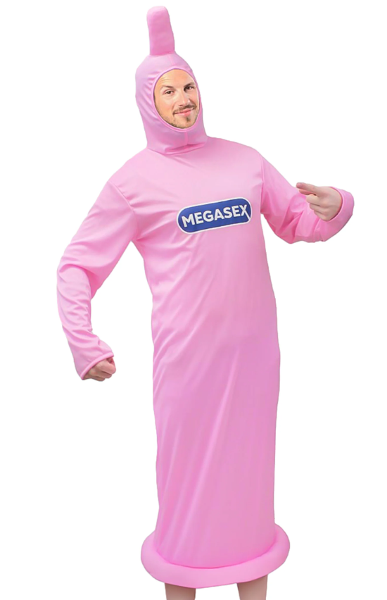 Déguisement préservatif adulte