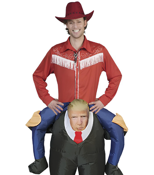 Déguisement gonflable président américain