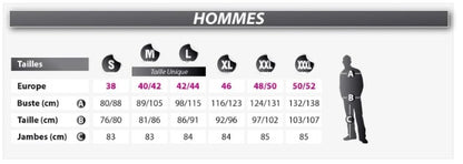 Veste de carnaval homme style Fiesta Carnavale multicolore haut de gamme