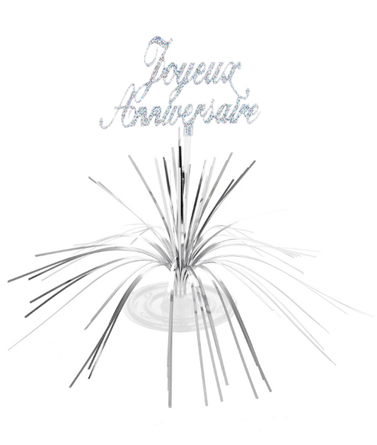 Centre de table Joyeux Anniversaire