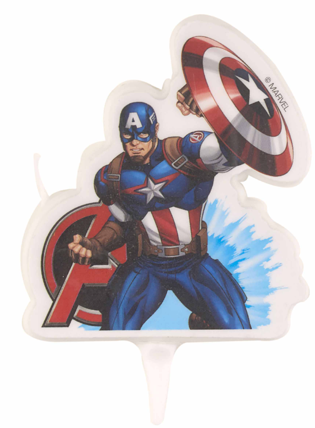 Bougie anniversaire Captain America™