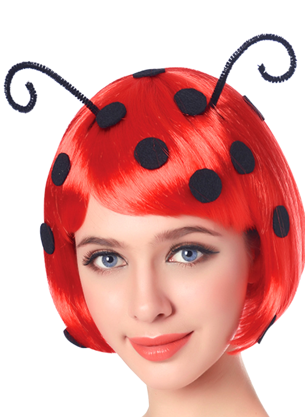 Perruque coccinelle femme