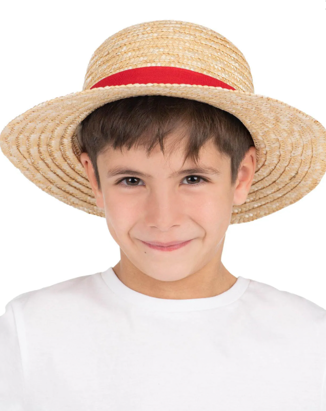 Chapeau de paille roi des pirates enfant