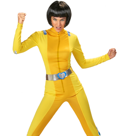 Déguisement Totally Spies™ jaune Alex femme