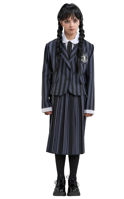 Déguisement Uniforme Mercredi Addams Wednesday™ enfant