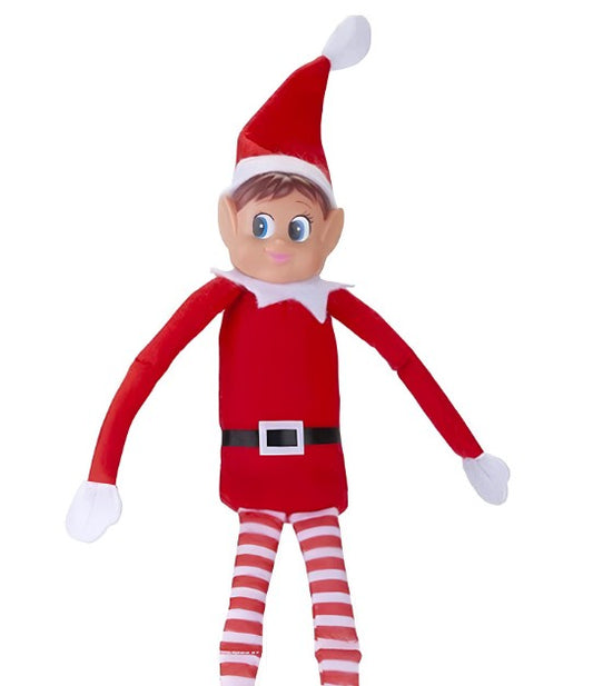 Lutin farceur fille Elvie 38 cm