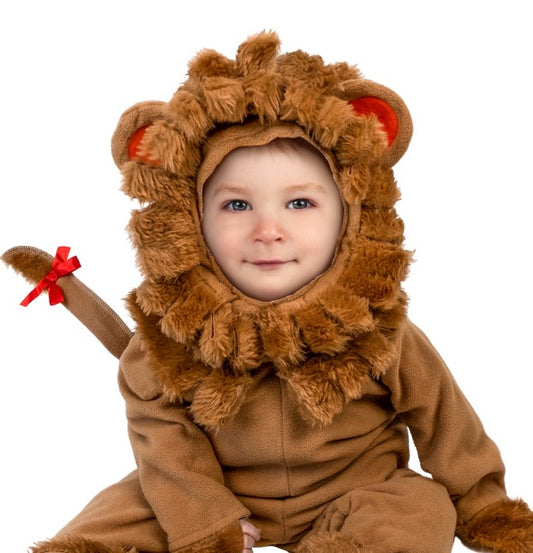 Déguisement de lion luxe pour bébé