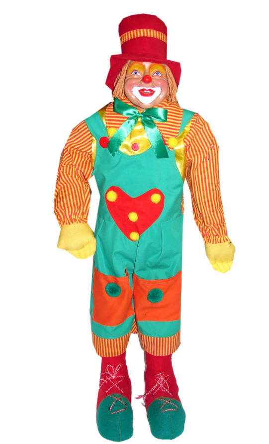 Clown porcelaine