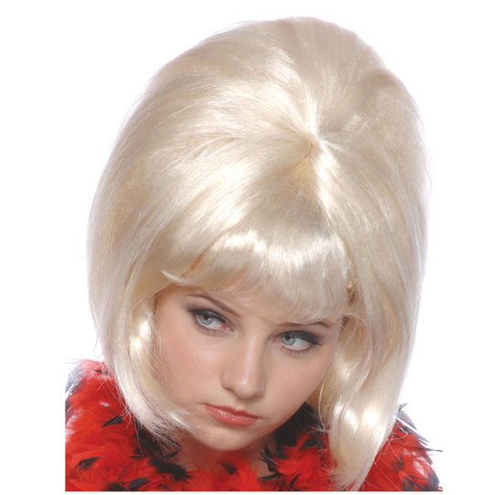 Perruque blonde haute