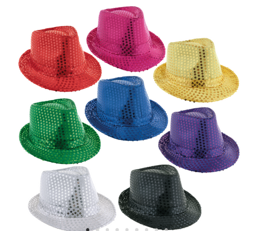 Chapeau à paillettes