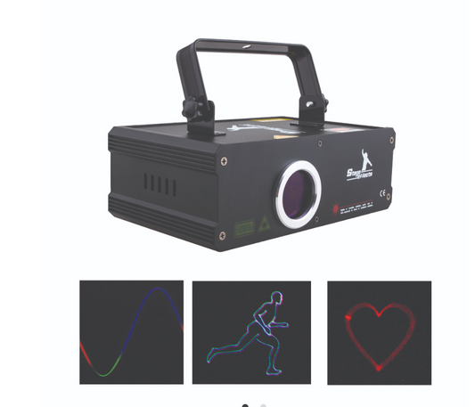 Laser RGB 400mw avec texte bluetooth et application i show