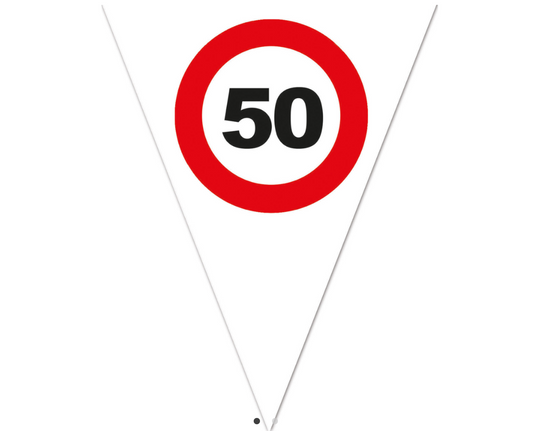 Fanions d'anniversaires 50 ans