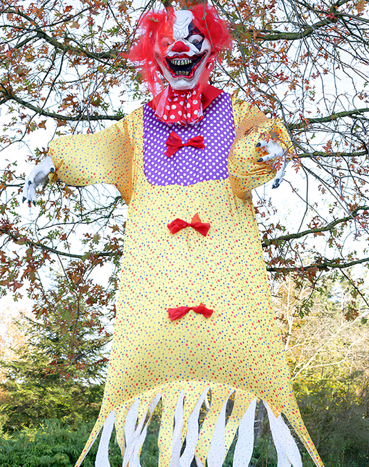 Décoration Halloween Clown Terrifiant Suspendu 350cm