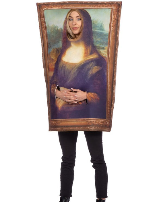Déguisement tableau Mona Lisa adulte