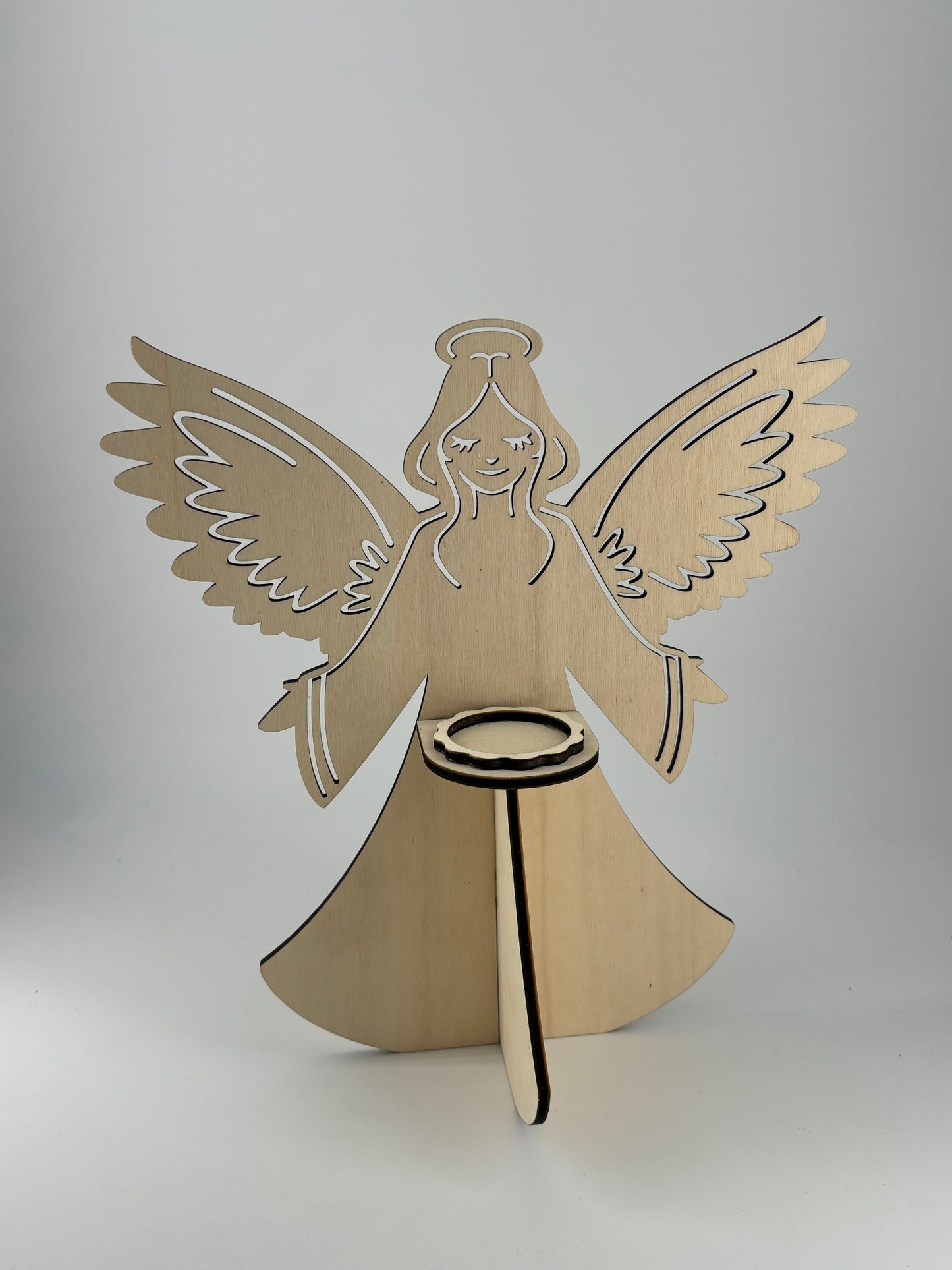 Décoration d'ange illuminé