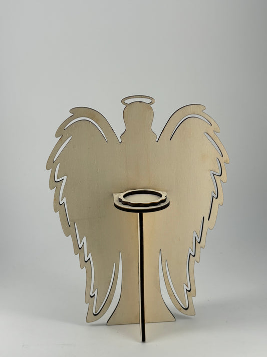 Décoration d'ange illuminé