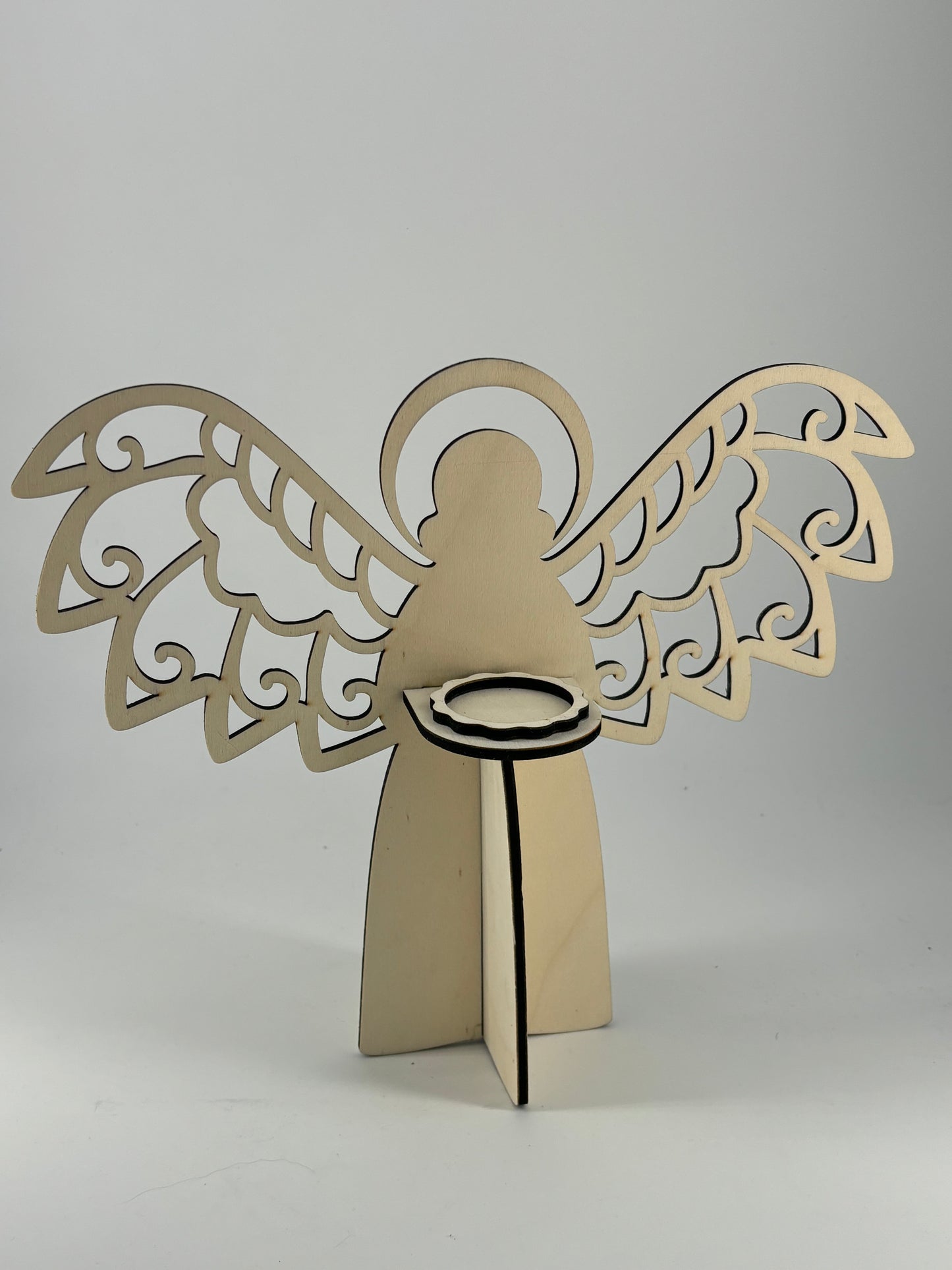 Décoration d'ange illuminé