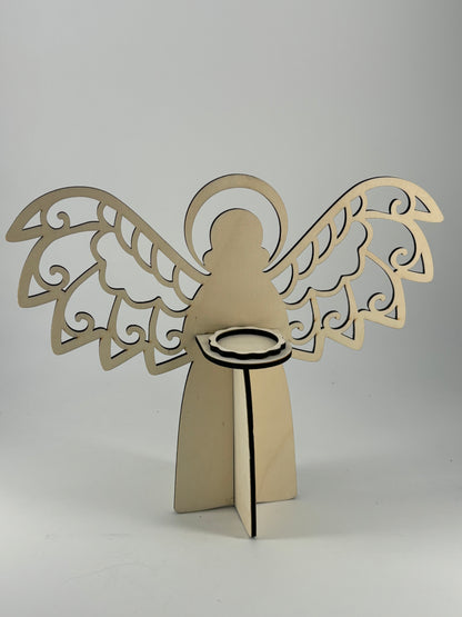 Décoration d'ange illuminé