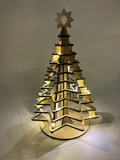 Sapin de Noel avec lumière