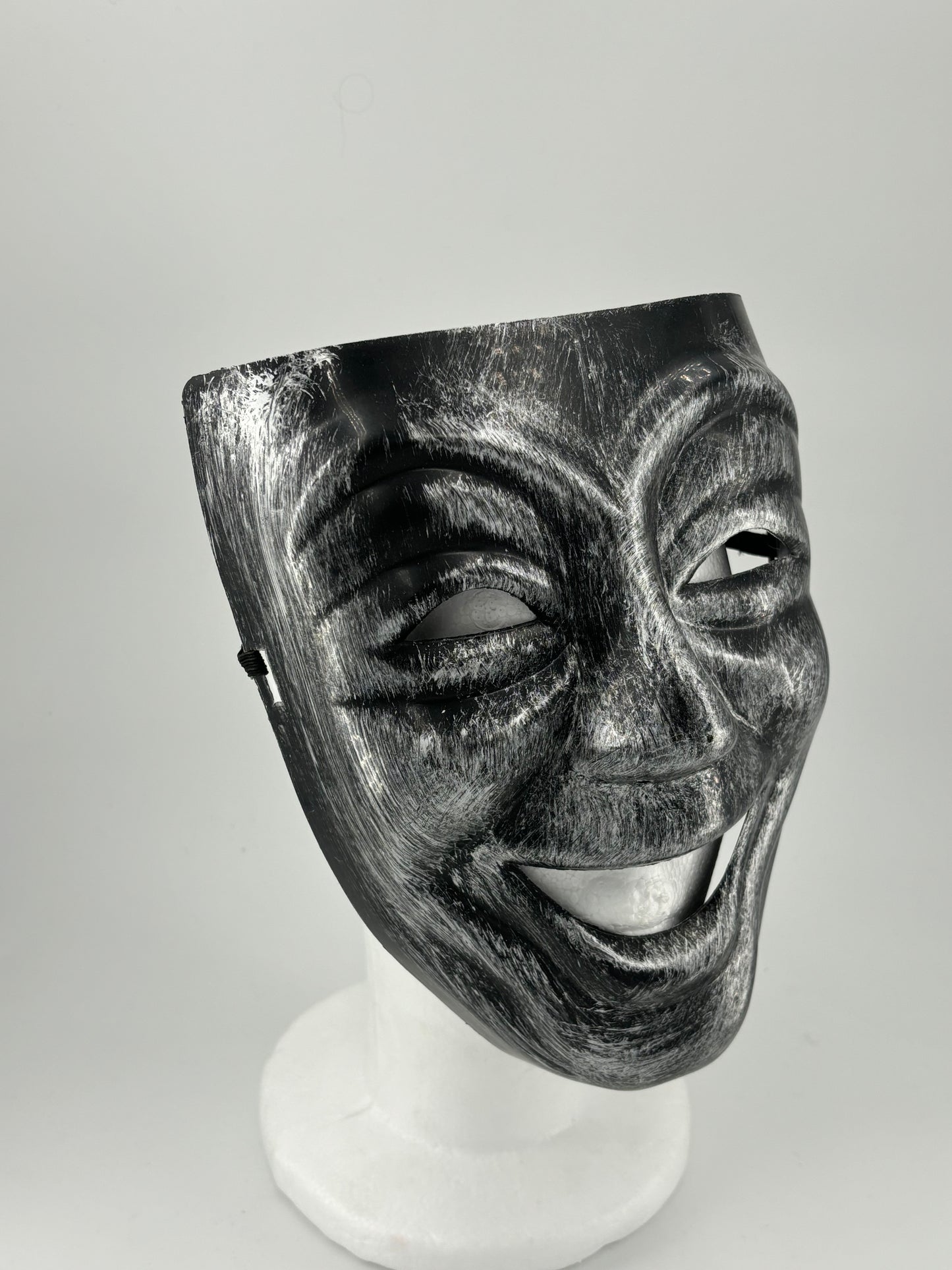 Masque de couleur argent